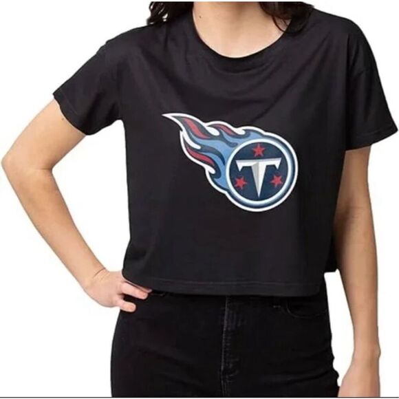 NWT, NFL Tennessee Titans Cropped Tee Size S - Picture 8 of 8